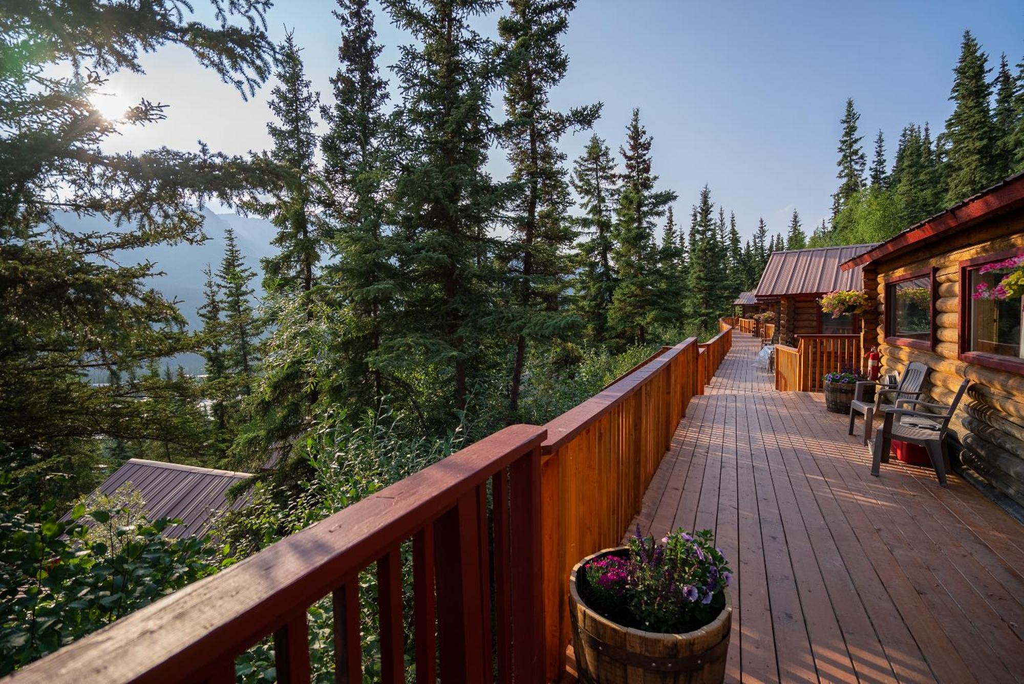 Denali Crow'S Nest Cabins Denali Park Exteriör bild